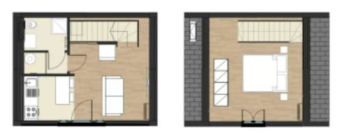 Model A A-Fold House Capture 4 Housing Innovation Collaborative