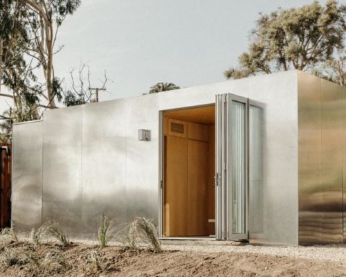 The Buhaus Studio Shipping Container House Office Affordable Housing Innovation Collaborative