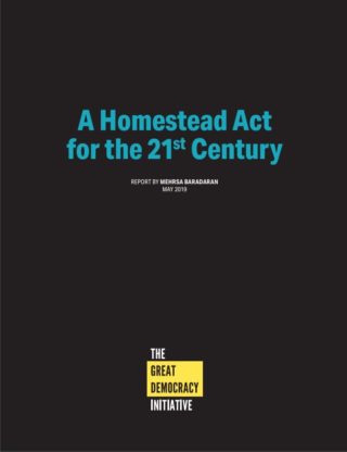 Homestead Act for 21st Century Capture 1 Housing Innovation Collaborative