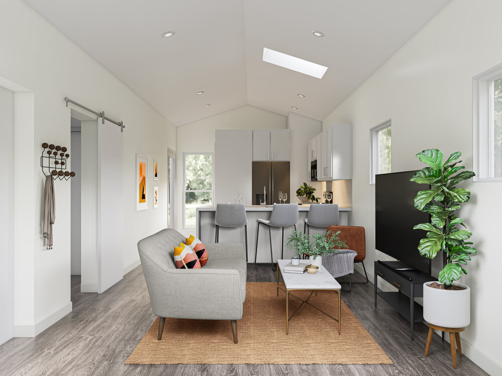 Two Bedroom – United Dwelling 2br Interior Base 2 2 Housing Innovation Collaborative