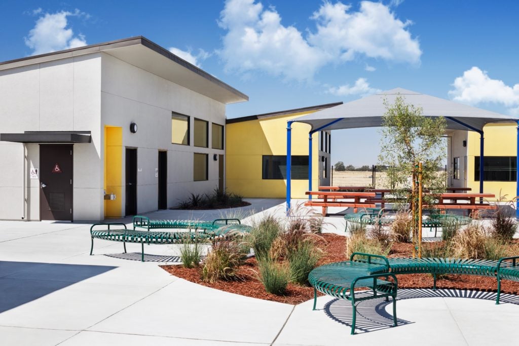 JL Modular Riego Creek Classroom Exterior 2 1024x683 1 Housing Innovation Collaborative