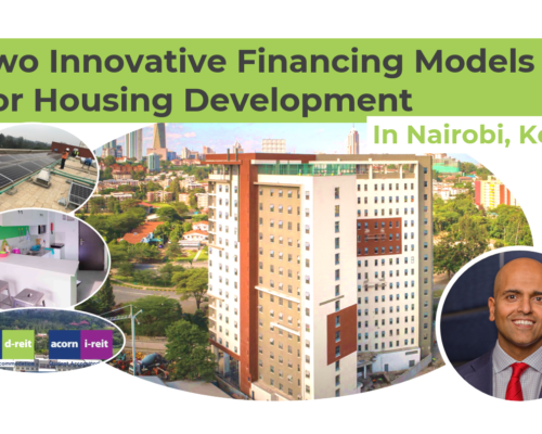 Green Bonds and Development REITs in Nairobi, Kenya Cov 2 Housing Innovation Collaborative